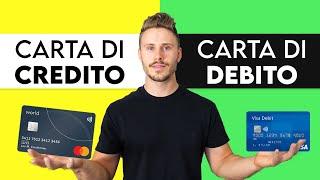 Carta di Debito VS Carta di Credito | Quale conviene di più?