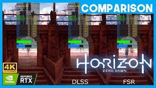 Horizon Zero Dawn - DLSS vs FSR Comparison, 4K, Ultimate Quality | RTX 3090 | i7-8700K