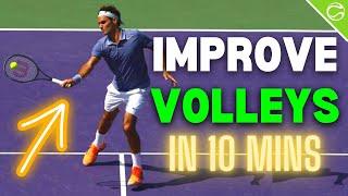 Transform Your Volleys in 10 Minutes - Tennis Volley Lesson