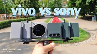 vivo x100 ultra vs sony 1 VI Side-by-side camera comparison