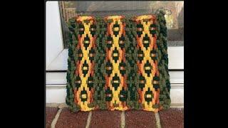 Potholder Autumn Spiral Pro Weaving Loom Split Loop