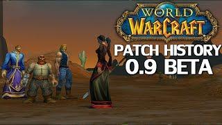 WoW Patch History: Patch 0.9 Beta