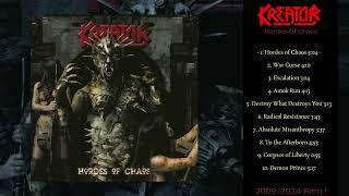 Kreator - Hordes Of Chaos (Remastered 2024) [Full Album, 2009] 