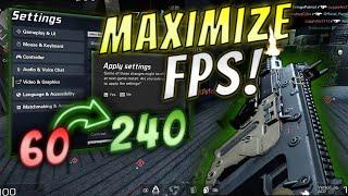 Best XDefiant Settings for MAX FPS!