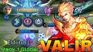 Legendary Valir Burn Out All Enemies! - Top 1 Global Valir by Eldritch.J - Mobile Legends