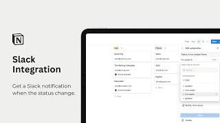 Notion → Slack Integration