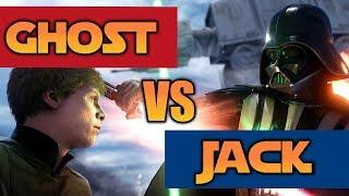 Youtuber Battle - Star Wars Battlefront: 2015 Hero Battle 1V1 W/ xXMINIJARVISXx - PS4 Gameplay