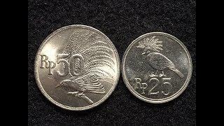 Indonesia 25 and 50 Rupiah Coins From 1971 - 2.2 Billion Minted