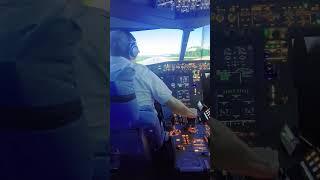 DIY a320 Home Cockpit - RNAV Landing at Labuan Bajo Near Komodo Dragon Island Icao: WATO