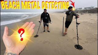 We Took Our Metal Detectors to TORRANCE BEACH Then This Happened!!