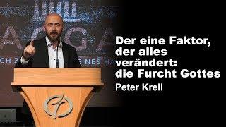 Der eine Faktor, der alles verändert: die Furcht Gottes - Das Buch Haggai | Peter Krell