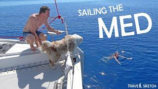 Sailing a Catamaran Across the Mediterranean Sea