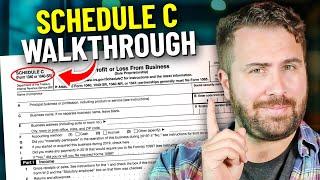 How to Fill Out Schedule C For Form 1040 (Explained By a CPA)