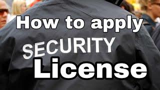 How to apply security guard license (Ontario)#securityguardlicense #securitylicense