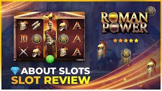 Roman Power by Spin Play Games! Exclusive video review by Aboutslots!