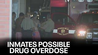 5 inmates hospitalized after possible drug overdose: MCSO