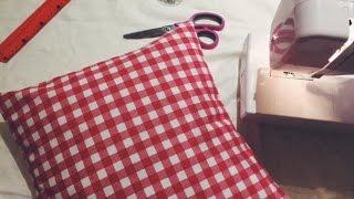 DIY Наволочка за 10 минут // Pillow case in 10 min