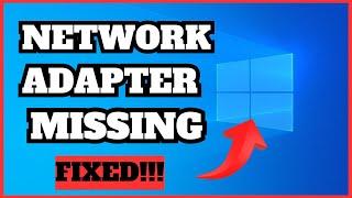 How To Fix Network Adapter Missing in Windows 11 | Step-by-Step Guide