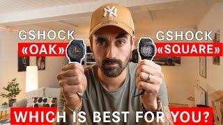 Casio G-Shock oak or square? | Which is my favorite and why