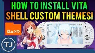 PS Vita How To Install Custom Themes For VitaShell!