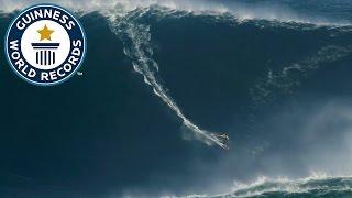 Largest wave surfed - Guinness World Records