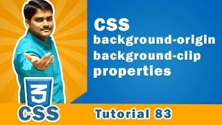 CSS background-origin Property | CSS background-clip Property - CSS Tutorial 83