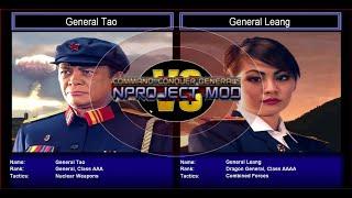C&C General Zero Hour ( NProject Mod) Generals Challenge Nuke Vs Boss   (Hard Difficulty )