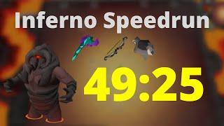 Inferno Completed in 49:25 - OSRS Speedrun