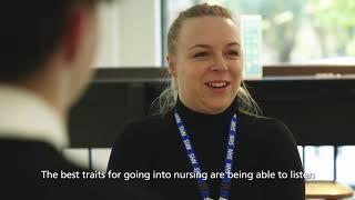 What’s it like being a student nurse?