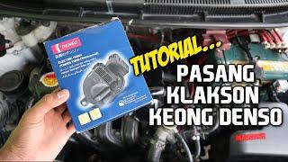 Cara Pasang Klakson Keong Denso Di Mobil Lengkap Kabel Set Relay