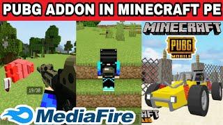 Pubg mobile for Minecraft pocket edition | Pubg addon in Minecraft PE | Minecraft pubg | Roargaming