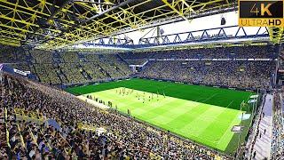 PES 2021 NEW Ultra Realistic Sound & Graphics Mod | Borussia Dortmund vs Darmstadt | 4K