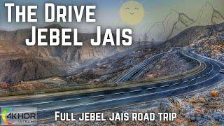 Full Jebel Jais Road, Ras Al Khaimah | Road Trip to Highest Picnic Destination in the UAE | 4K HDR