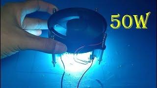 How to make 12V / 50W super bright light using 30V LED chip