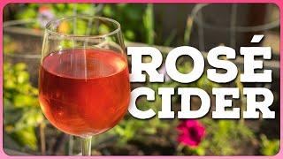 EASY ROSÉ CIDER Recipe to transform your spring