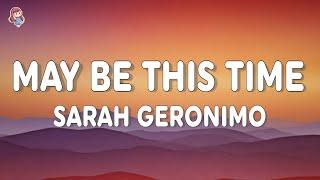 Sarah Geronimo - Maybe This Time (Lyrics)