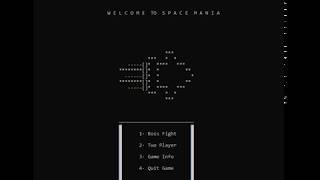 My first C programming project (Space Mania)