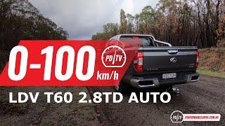 2020 LDV T60 0-100km/h & engine sound