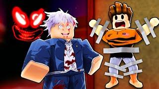 Seram Watak Anime Gojo Dirasuk Hantu Sampai Nak Bunuh Orang!!!  (Roblox Malaysia)