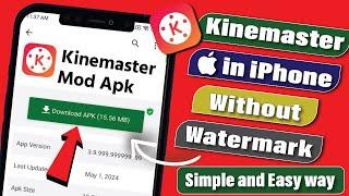 How to remove kinemaster water mark in iPhone | Kinemaster without watermark kasa download karin