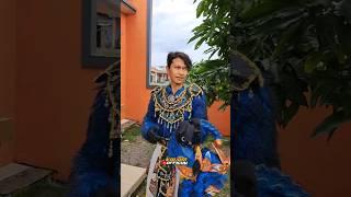 Cara memakai kostum HANOMAN BIRU viral pemainnya ganteng banget