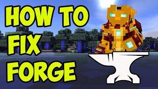 How to fix forge error (2024) Not launch & These libraries failed to download in MINECRAFT
