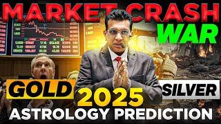 2025 Predictions Astrology | War | Stock market 2025 | Gold | Silver