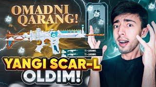 YANGI SCAR-L OCHDIK  16,800 UC OPEN KEYS - PUBG MOBILE!!!