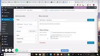 Navigation Menu | Wordpress Tutorial