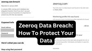 Zeeroq.com Data Breach: How To Protect Your Data