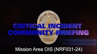 Mission Area OIS 6/15/2024 (NRF031-24)