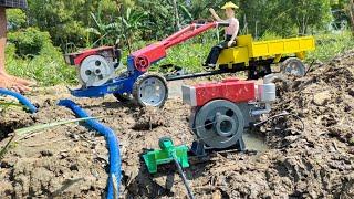 Traktor sawah dan mesin diesel pompa air celup flexible shaft pump