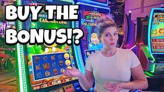 This Slot Machine Let's You Buy the Bonus!?  This is Crazy!