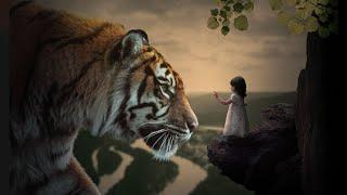 Big Tiger Photoshop Manipulation - Photoshop tutorials - Areeb Productions